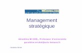 Management stratégique - Cours et formationsmcours.net/cours/pdf/econm/cours_management_strategique.pdf · Exemples de matrice ADL 10 4 1 0,2 0,1 - Croissance du marché+ + Position
