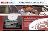 VoiceBlue Next 2N · Cette passerelle vous apporte - ra une réduction significative de vos frais d’appel vers ... Signalisation SIP DTMF RFC2833 Nbre de canaux vocaux 2