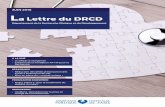 JUIN 2016 La Lettre du DRCD - recherche.aphp.frrecherche.aphp.fr/wp-content/blogs.dir/77/files/2016/08/Lettre... · Directrice du Département de la Recherche Clinique du Développement