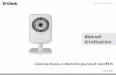 Manuel d’utilisation · Manuel d’utilisation de la C2 de in 6 Section 1 résentation du roduit Introduction ¡ élicitations pour votre acat de la caméra réseau à domicile