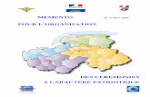 MEMENTO 15 octobre 2014 - … · 1 Délégation Militaire Départementale de la Haute-Savoie. ... PREFACE du Général Jean-René Bachelet CEREMONIES ET CEREMONIAL.