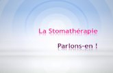 La Stomathérapie Parlons-en - Onco 28 · Objectifs et indications des stomies digestives définitives Suppression du segment d’aval : * Amputation abdominopérinéale (AAP) : K