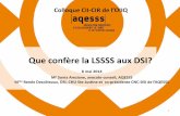 Que confère la LSSSS aux DSI? - Ordre des infirmières … · Responsabilités de la DSI (suite) 2 ° s ...