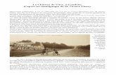 Le Château de Vitry, à Gambais, d’après les témoignages de ... · droite et mon grand-oncle Raymond Boulvray, à ... appelaient le Chalet de La Germanie) (Archives M. Fleury)