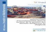 Investir en Méditerranné - Arab Networkarab.recpnet.org/uploads/resource/0850f7333da5f2cd... · traitement des déchets dangereux existe en Tunisie et a démarré en juin 2009.