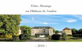 brochures PDF en ligne - Hotel Château en Bourgogne · Au cœur du Château, ... Notre maître d’hôtel sera en charge de votre soirée jusqu’à votre ... et pomme de terre écrasée