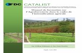 A1926 Manuel de formation sur l Agroforesterie dans le ...€¦ · couvre le Rwanda, Burundi, ... développer au détriment des cultures associées par leur compétition pour l’espace,