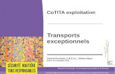 Transports exceptionnels - CoTITA National … · Calcul de REpartition des CHArges Réaliser des calculs de répartition des charges à l’essieu.
