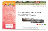 Rapport filière poulet de chair à Mayotte - Service SISE ...agreste.agriculture.gouv.fr/IMG/pdf/D97616A08.pdf · couvoir jusqu’à une date récente, une organisation professionnelle