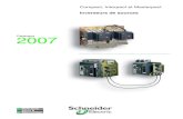 2007Catalogue - schneider-electric.com · 2 Présentation Pour une continuité de service maximale… 0 PB100843 Inverseur de sources manuel C'est le dispositif le plus simple. Il