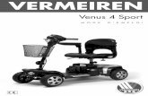 MANUAL-Venus 4 Sport-FR-vB - VERMEIREN France … · 2.4 Utilisation des freins ... Le scooter ne doit pas être utilisé comme échelle, ni pour le transport d'objets lourds ou chauds.