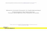 Moyens d’essais français en hydrodynamiquearchimer.ifremer.fr/doc/1992/rapport-4323.pdf · vi bassin et cuve de houle et courants lnh oceanide vii canaux a houle ensta legi-img