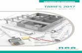 TARIFS 2017 - neo-plancher.fr · Remarque : la valeur du pont thermique ...