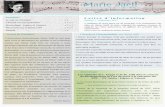 Lettre d’information - mariejaell.org · La vision du monde change en introduisant ainsi des ... La Musique et la psychophysiologie, Paris, F. Alcan, 1896, VI-171 pages perception