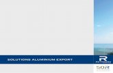 SOLUTIONS ALUMINIUM EXPORT - reynaers.com Export... · Conformité aux normes NF P 01.013 et NF P 01.012 (bâtiments publics et privés) Système pour la composition main courante