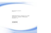 IBM WebSphere Adapter for SAP Software - Guide … · transmission des valeurs entre les invocations BAPI .....47 Interface ... Modification de l'exportation de service pour le traitement