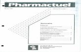 Pharmactuel, Volume 20 numéro 1, Février 1987 · es modalités de fonctionnement qui ont assuré Je succès de votre association de ... Faculté de pharmacie GUIDE DE RÉDACTION