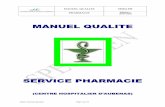 MANUEL QUALITE - medbox.org€¦ · Ce sont des documents propre au fonctionnement en interne de la pharmacie et dont la consultation est limitée à ces agents .