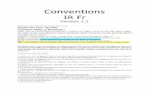 Conventions IR 1-1.pdf · Cette liste de clarifications/conventions s’ajoute aux règles issues du livre de règles (GBN), les codex et des FaQ édités par Games Workshop (GW).