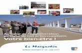Le Margnotin · 2012-04-18 · et du service communication de la Ville. Les clients peuvent également y déposer leurs petites annonces. Un témoignage en images partagé par tous