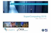 SuperComputing 2015 - Home · IN2P3 Events … · Point de rencontre o ... Ou comment le système d’ordonnancement global de ATLAS ... service de métadonnées des systèmes de