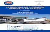LE SEUL SALON D’AVIATION GENERALE EN FRANCEfranceairexpo.com/data/documents/FAEP18-BROCHURE_2.pdf · dédié à la formation aux métiers de l’aéronautique tels que : Ecoles