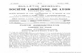 . N° 8 Octobre 1935 BULLETIN MENSUE L - linneenne … · ORDRES DU JOUR CONSEIL ... (Même considération pour les classements sur place, ... .le crois que cette énumération des