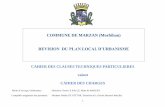 COMMUNE DE MARZAN (Morbihan)€¦ · REVISION DU PLAN LOCAL D’URBANISME ... par délibération en date du 3 novembre 2016, ... (UH) du 2 juillet 2003 et la loi du 23 février 2005