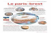 SaVeuRS RéGiOn temps partagé 37 Le paris-brest - … · 2014-02-18 · partager leur recette sur un secret artisan-pâtissier installé à maisons-Laﬃ tte (78), stéphane Lévêque