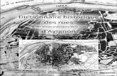 Dictionnaire historique des rues - abracadabraPDFabracadabrapdf.net/file/Dictionnaire_rues_Avignon_1857.pdf · Dictionnaire historique des rues et des places publiques de la ville