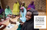 Les championnes de la résilience · 4 LES CHAMPIONNES DE LA RÉSILIENCE RÉSUMÉ EXÉCUTIF Le Sahel, de part de nombreux facteurs écologiques, structurels, économiques, politiques