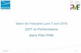 Salon de l’industrie Lyon 7 avril 2015 · Offre complète câblage Fibre optique et cuivre (RJ45), principalement des produits et équipements dit « passifs ». – - Département