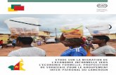 ETUDE SUR LA MIGRATION DE L’ECONOMIE … · Le secteur informel au Cameroun représente une proportion hautement significative de l’économie 1 . Selon l’Institut National de