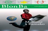 ça s’est passé le programme Bougouniéré en images … · téléphone : 76 10 93 94 BlonBa magazineoctobre-décembre 2009 ça s’est passé à BlonBa le programme du trimestre