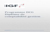 Programme DCG Diplôme de comptabilité gestion · Pour chaque sujet de droit il importe de définir les conditions de sa participation à la vie juridique : c´est le rôle de la