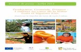 Producteur, Grossiste, Primeur : 3 métiers au cœur de … · et Nectarine 8 % Répartition des principales productions françaises de fruits frais Production française : 3 060