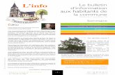 magazine n°18 1er avril 2016-14 - Commune de …€¦ · communes Au Pays de la Roche aux Fées. Il est installé dans les locaux de l’Espace Jeunes d’Amanlis. ... La Communauté