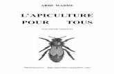 L'apiculture Pour Tous - sagedijon.frsagedijon.fr/wp-content/uploads/2016/05/Apiculture-Pour-Tous_Emile... · contre les abeilles, parce qu'elles vont sucer le jus sucré des fruits