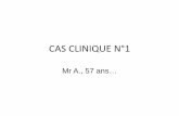 CAS CLINIQUE N°1 - formation.gustaveroussy.fr · CAS CLINIQUE N°1 Mr A., 57 ans… • Mr A., 57 ans, couvreur zingueur, fumeur ... Dans la prise en charge des TVNIM, en cas d’échec