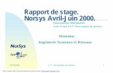 Rapport de stage - bendescamps.free.frbendescamps.free.fr/cours_pdf/RS_01.pdf · 23/03/2003 I.U.T. Informatique de Gestion. 1 Rapport de stage. Norsys Avril-Juin 2000. ... Crédit