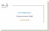 GT Fédération Financement SSR€¦ · Corriger des incohérences tarifaires ... Manque de fiabilité de l’estimation de l’échelle de ... utilisés pour le calcul du coefficient