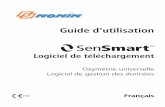 Oxymétrie universelle Logiciel de gestion des … de gestion des données 0123 Français Guide d’utilisation. 1 ... L’application logicielle SenSmart ... rapport imprimé, seuls