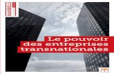 Le pouvoir des entreprises transnationales - coredem.info · L’initiative Coredem est soutenue par la Fondation Charles Léopold Mayer pour le Progrès de l’Homme : ... L’Amérique
