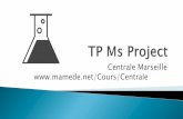 Centrale Marseille Cours.pdf · Une première définition : « A project is a temporary endeavor undertaken to create a unique product, service or result.» PMBOK PMI® Guide ...