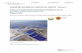 CADASTRE SOLAIRE DU CANTON DE GENEVE …ge.ch/energie/media/energie/files/fichiers/documents/141110... · production solaire électrique et thermique sur les toitures et autres surfaces