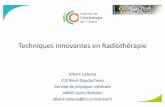 Albert Lisbona ICO René Gauducheau Service de … · • Retard en France de la radiothérapie par rapport aux équipements innovants. ... entraîner un changement significatif dans