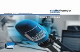 02 octobre - Radio France Publicité · 4 Les Locales LA PUBLICITÉ CLASSIQUE OUVERTE À TOUS LES ANNONCEURS* *Des espaces de communication ouverts selon le cahier des charges en