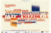 Depuis 11 ans maintenant, le festival Jazz’n’klezmer fait ... · Ce concert est une Première à Paris à l’occasion de la sortie de leur album «Tel Aviv Sessions ... un bal