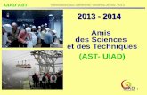 2013 - 2014 Amis des Sciences et des Techniques …amis-des-sciences.org/conferences/infos/intro_13-11-08.pdf · Nous avons dans la salle de conférences un émetteur UHF Pour l'utiliser,