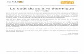 Installations solaires : Information et conseil ...sebasol.ch/archives/2008/Le Cout du Solaire ScanE.pdf · membre de Installations solaires : Information et conseil – Dimensionnement